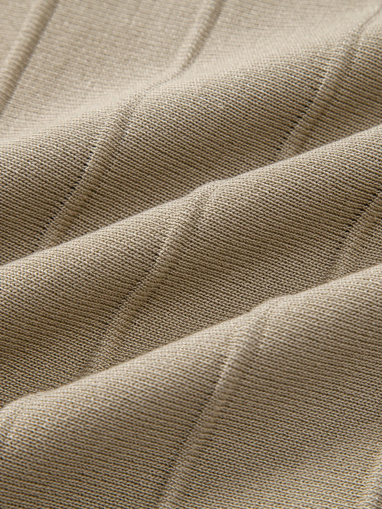 Striped Jacquard Knit T-Shirt