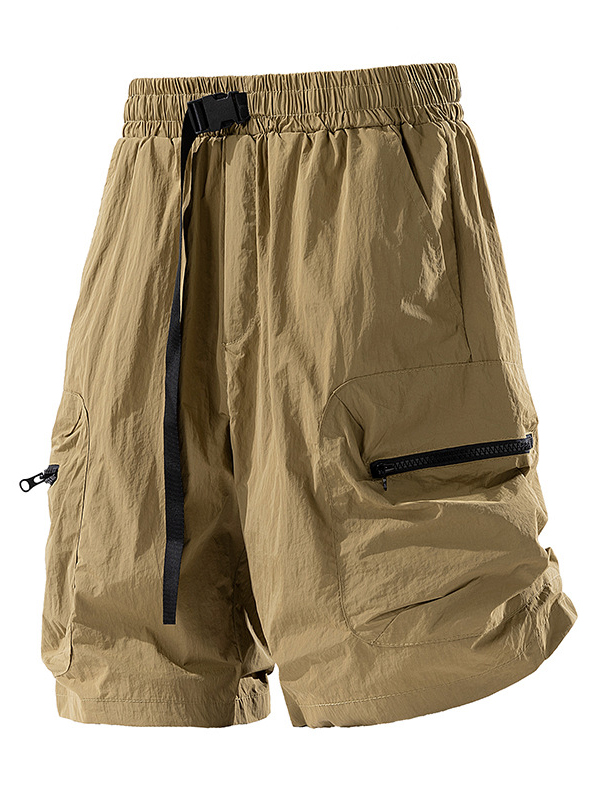 Men's Casual Cargo Shorts with Multiple Pockets