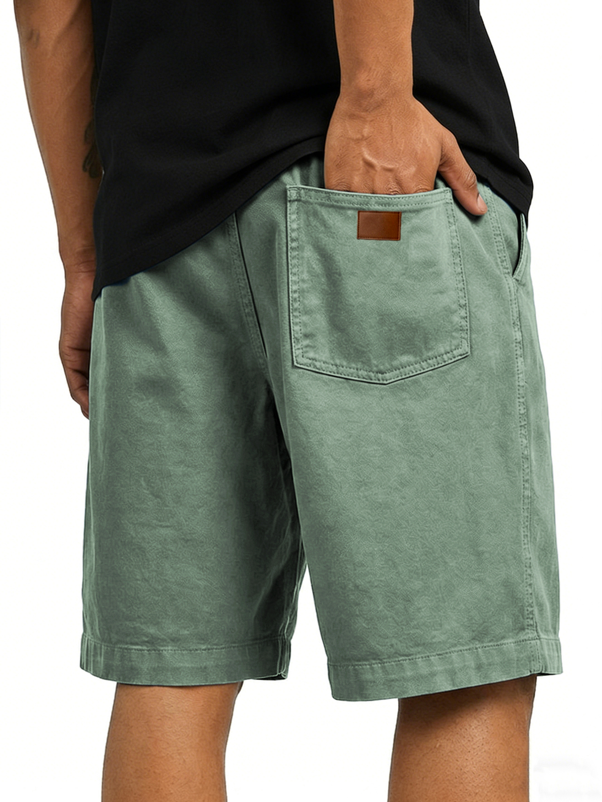 Men's Workwear Twill Casual Classic Shorts