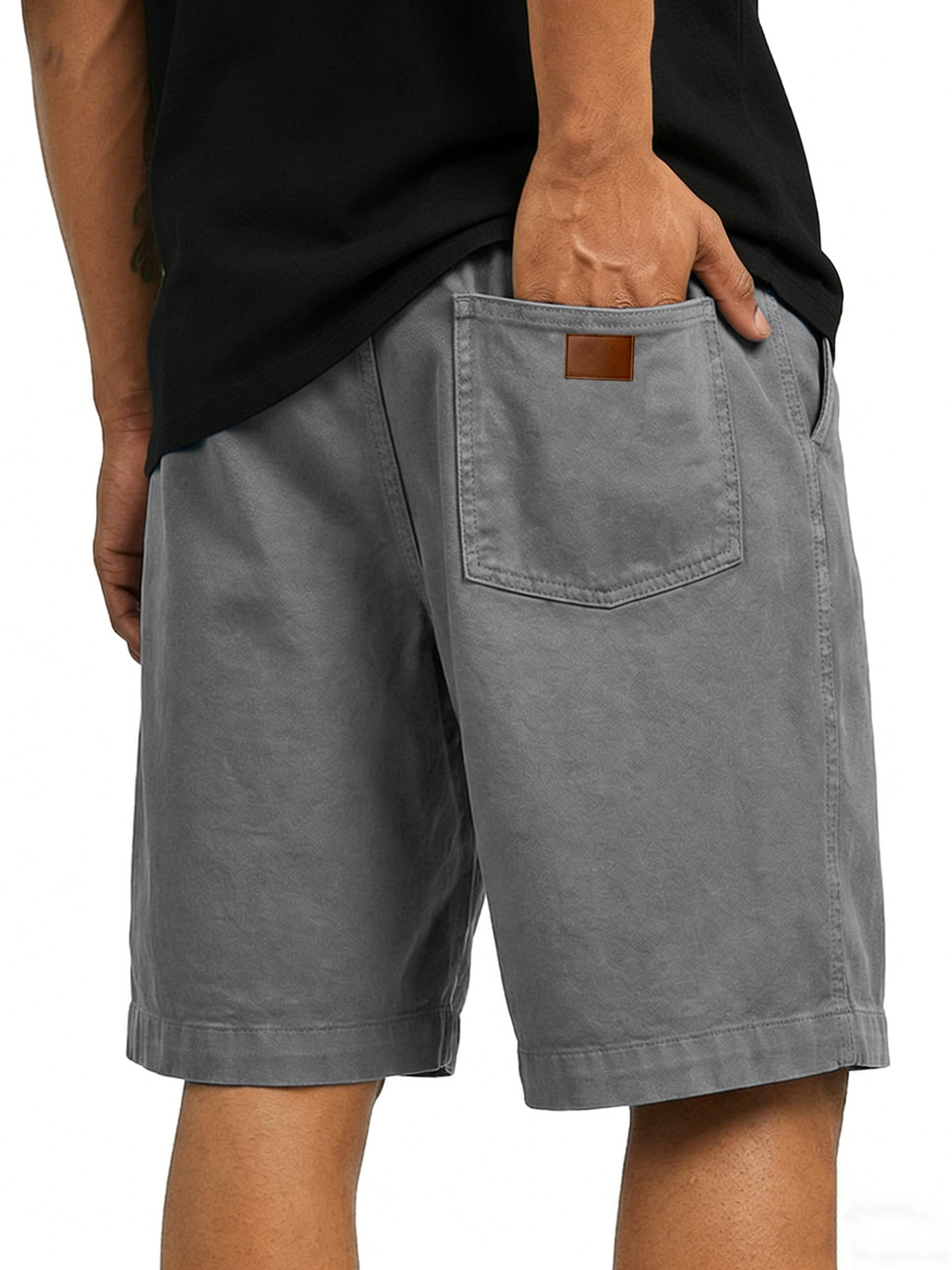 Men's Workwear Twill Casual Classic Shorts