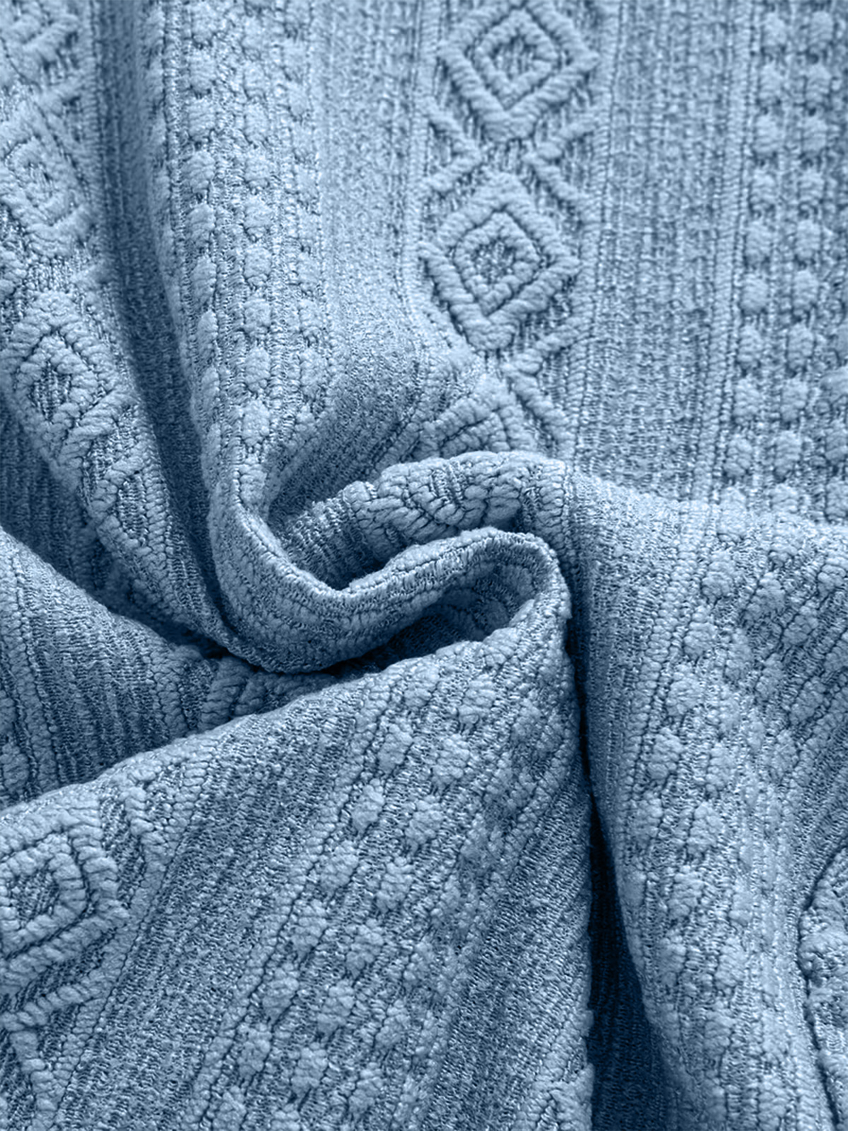 Men's Casual Jacquard Elastic Waist Loose-fitting Trousers With Embroidered Logo